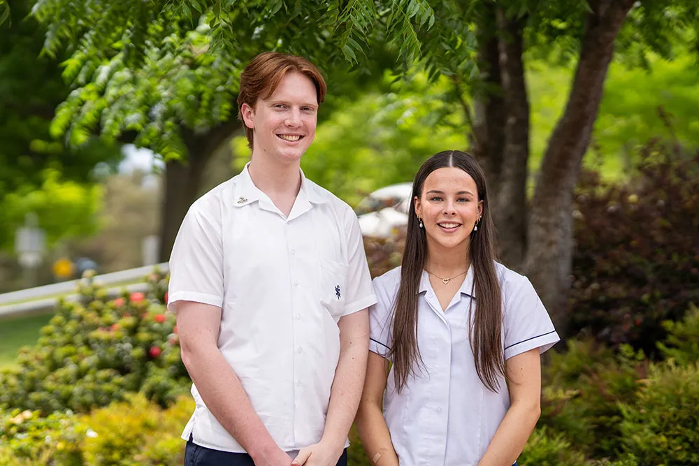Bryce Cover and Ava Ladd - Dullugal House Captains