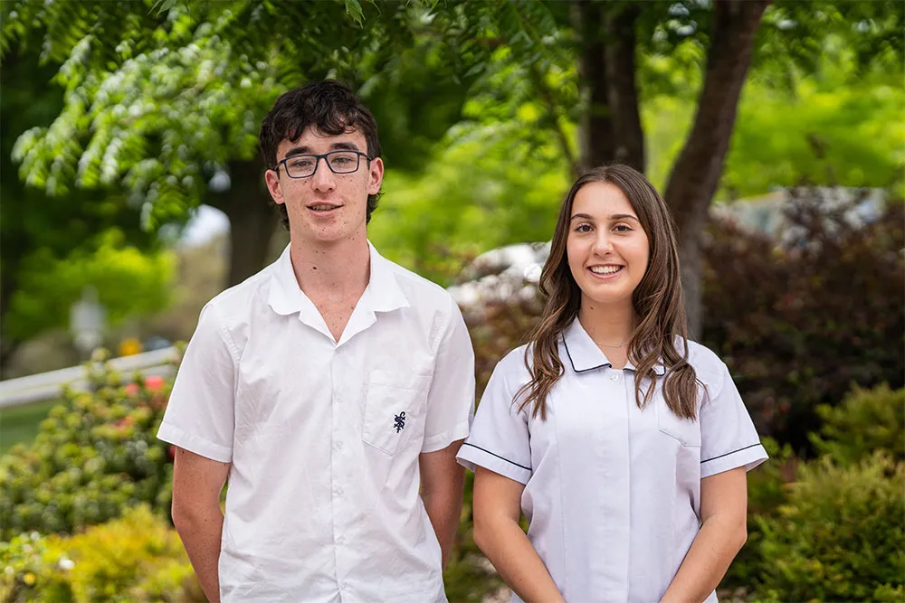 James Lum and Sylvia Miniutti - Koorilla House Captains