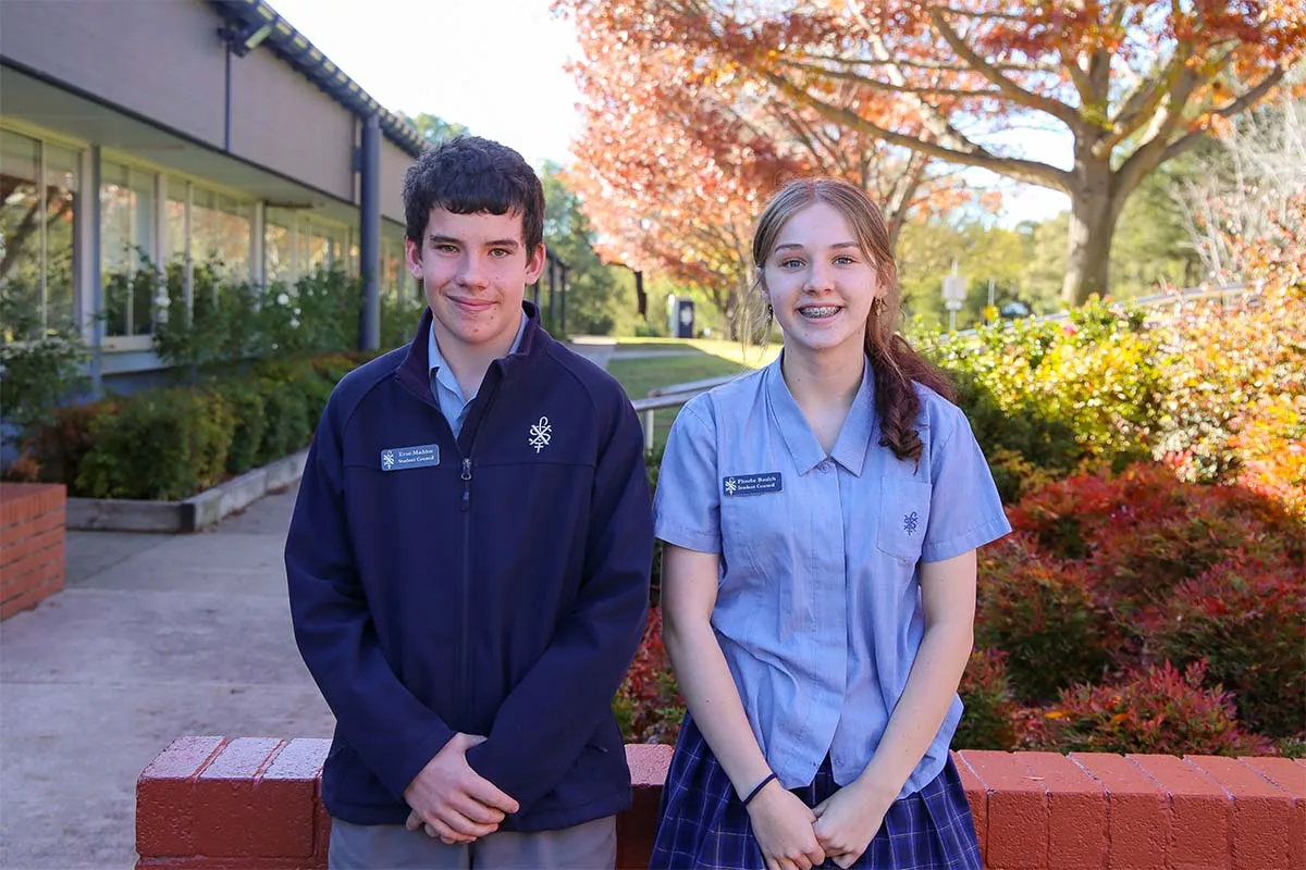 Year 9 - Evan Maddox and Phoebe Baulch