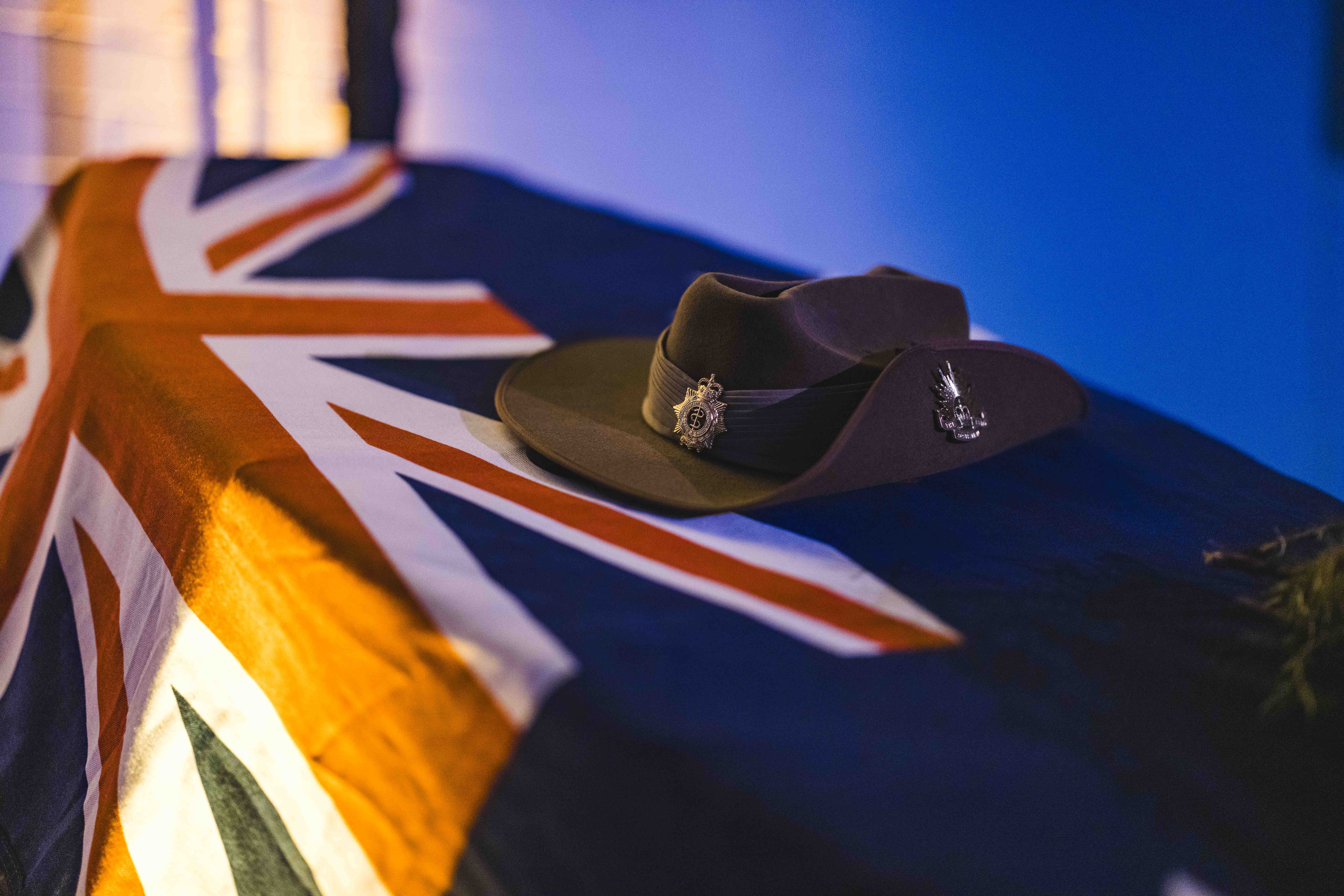 Diggers on the Australian Flag