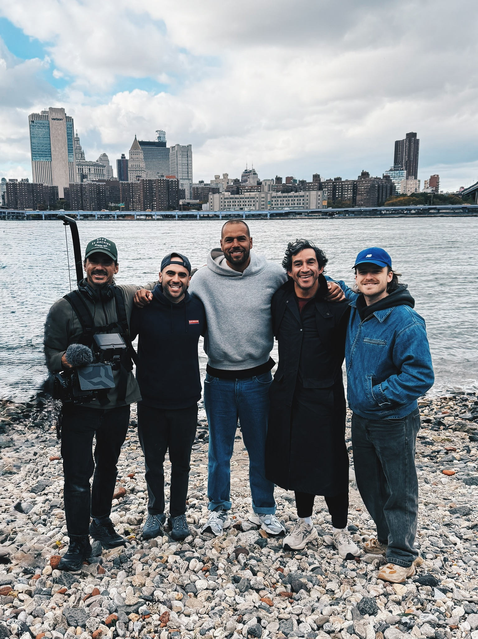 SFX alumni filming in NYC