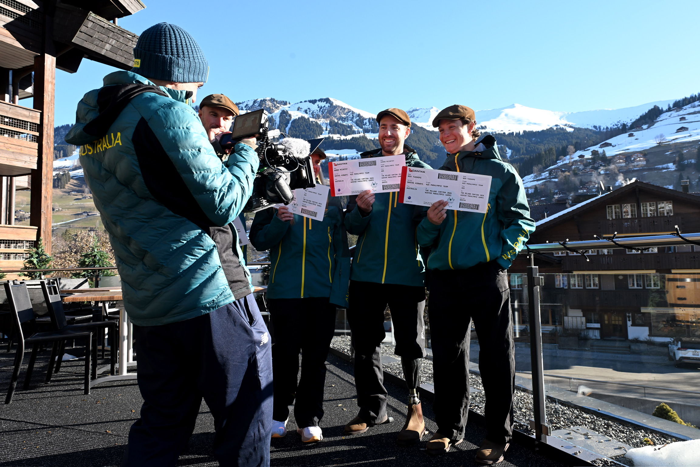 Filming Olympians SFX Alumni